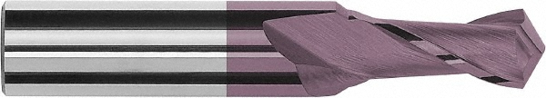 Magafor Spotting Drill: 16.00 mm Dia, 120 deg, Solid Carbide - 888196H1600