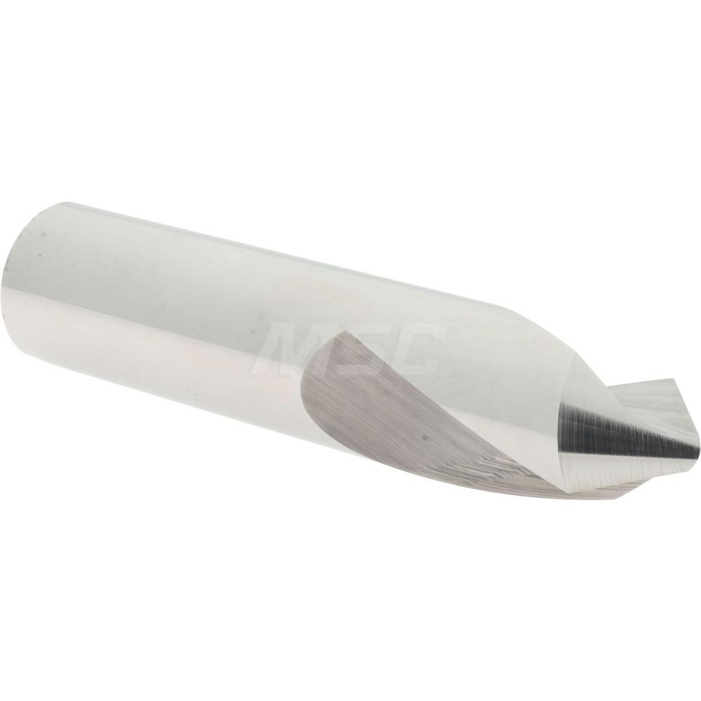 Accupro Spotting Drill: 7/8" Dia, 90 deg, 4" OAL, Solid Carbide - 89698856