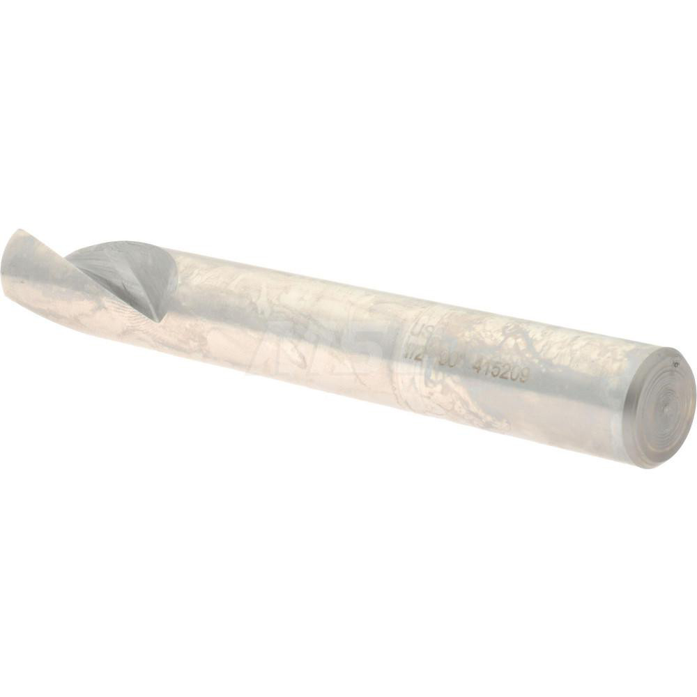 Hertel Spotting Drill: 1/2" Dia, 90 deg, 4" OAL, Cobalt M-42 - Y59918995