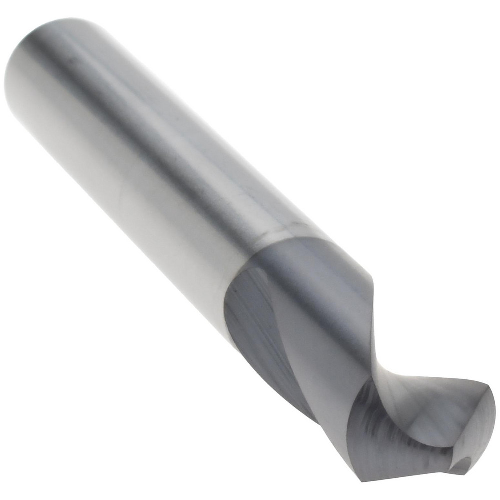 Titan USA Spotting Drill: 3/8" Dia, 90 deg, 3" OAL, Solid Carbide - TC28724