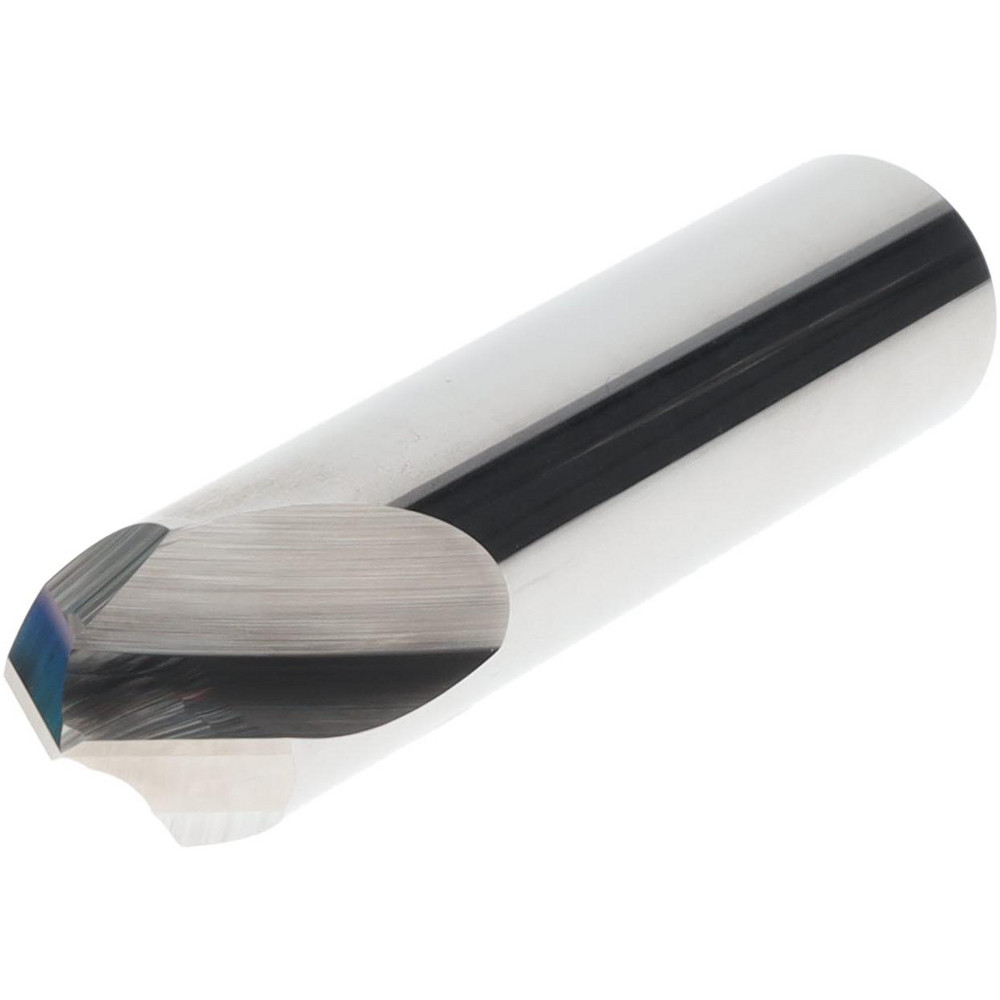 Magafor Spotting Drill: 5/8" Dia, 90 deg, 3-1/8" OAL, Solid Carbide - 88819515870