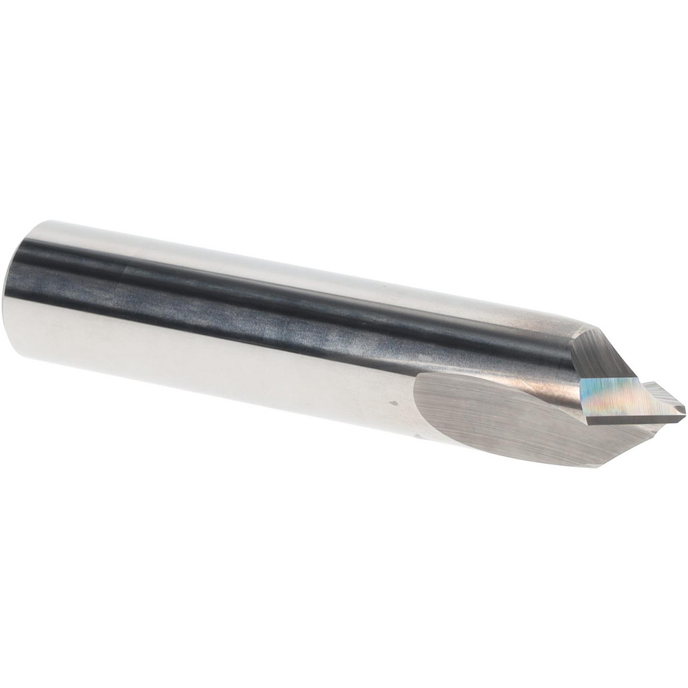 Magafor Spotting Drill: 5/8" Dia, 90 deg, 3-1/8" OAL, Solid Carbide - 88819515870