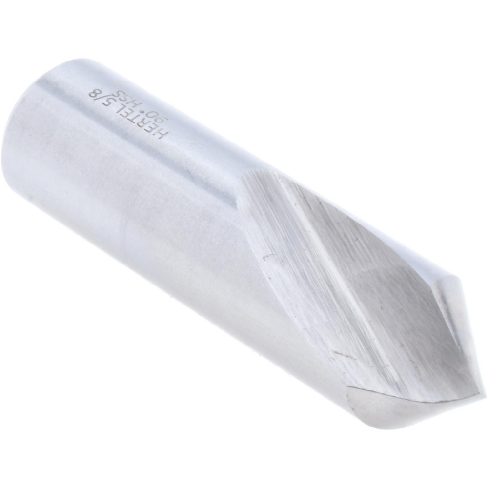 Hertel Spotting Drill: 5/8" Dia, 90 deg, 2-1/4" OAL, High-Speed Steel - H-8119A158700