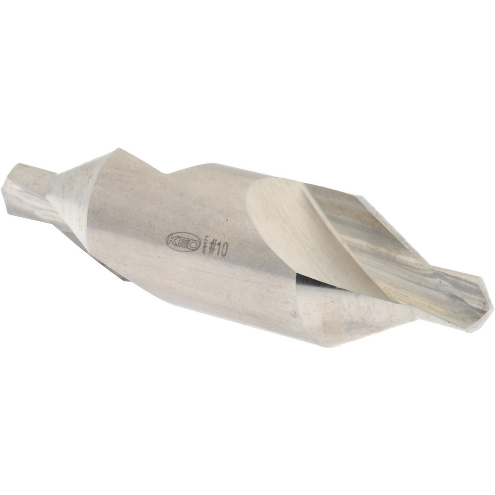 Keo Combination Drill & Countersink: #10, 1" Body Dia, 118 deg, Cobalt - 906-000-994
