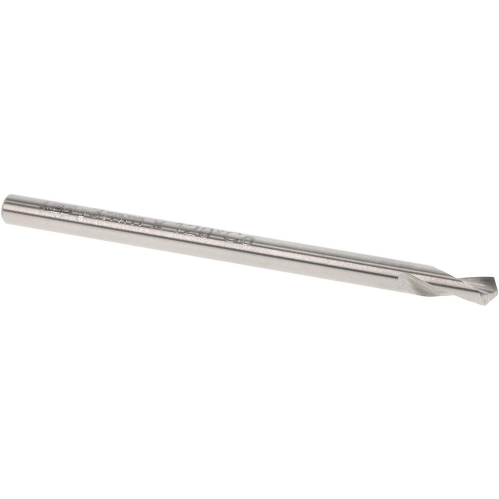 Hertel Spotting Drill: 3.00 mm Dia, 120 deg, Cobalt M-35 (HSS-E) - H-81196030000