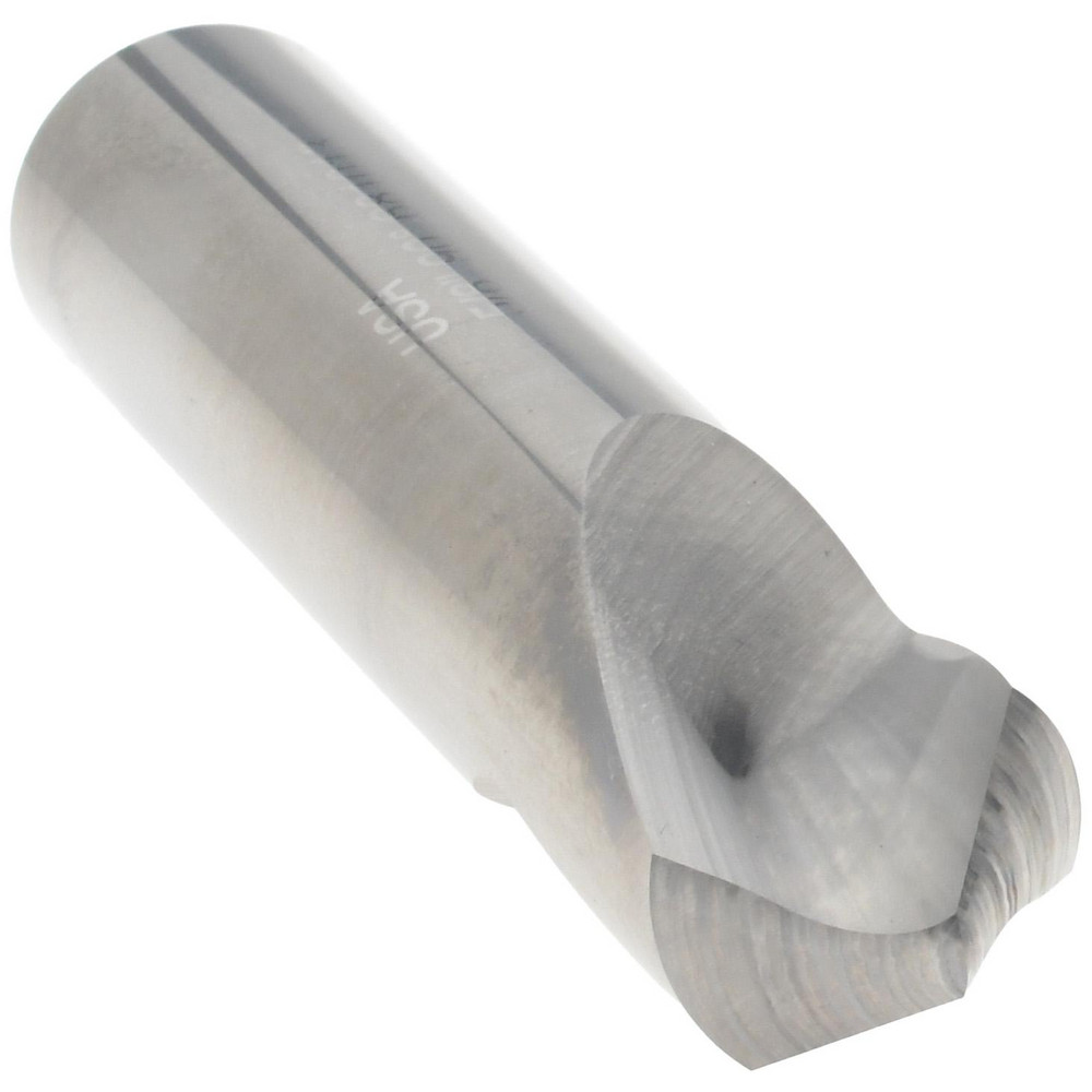 Titan USA Spotting Drill: 5/8" Dia, 90 deg, 3" OAL, Solid Carbide - TC18740