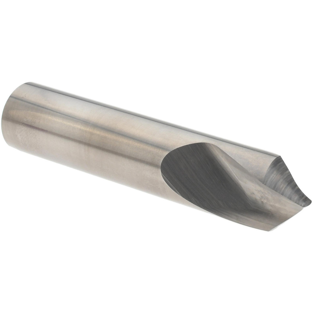 Titan USA Spotting Drill: 5/8" Dia, 90 deg, 3" OAL, Solid Carbide - TC18740