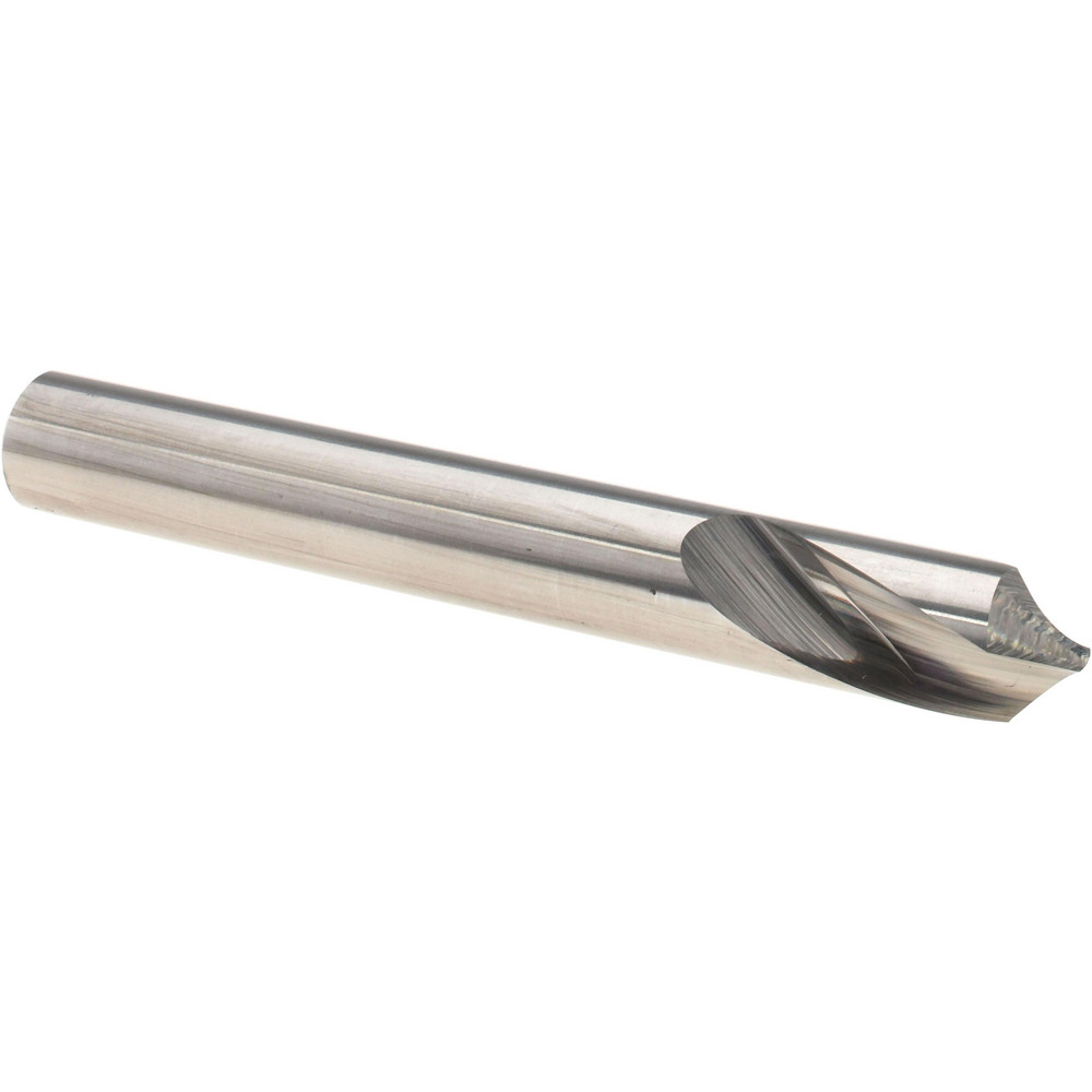 Titan USA Spotting Drill: 5/8" Dia, 90 deg, 3" OAL, Solid Carbide - TC18740