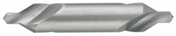 Walter-Titex Combination Drill & Countersink: 3.15 mm Body Dia, High-Speed Steel - 5073515
