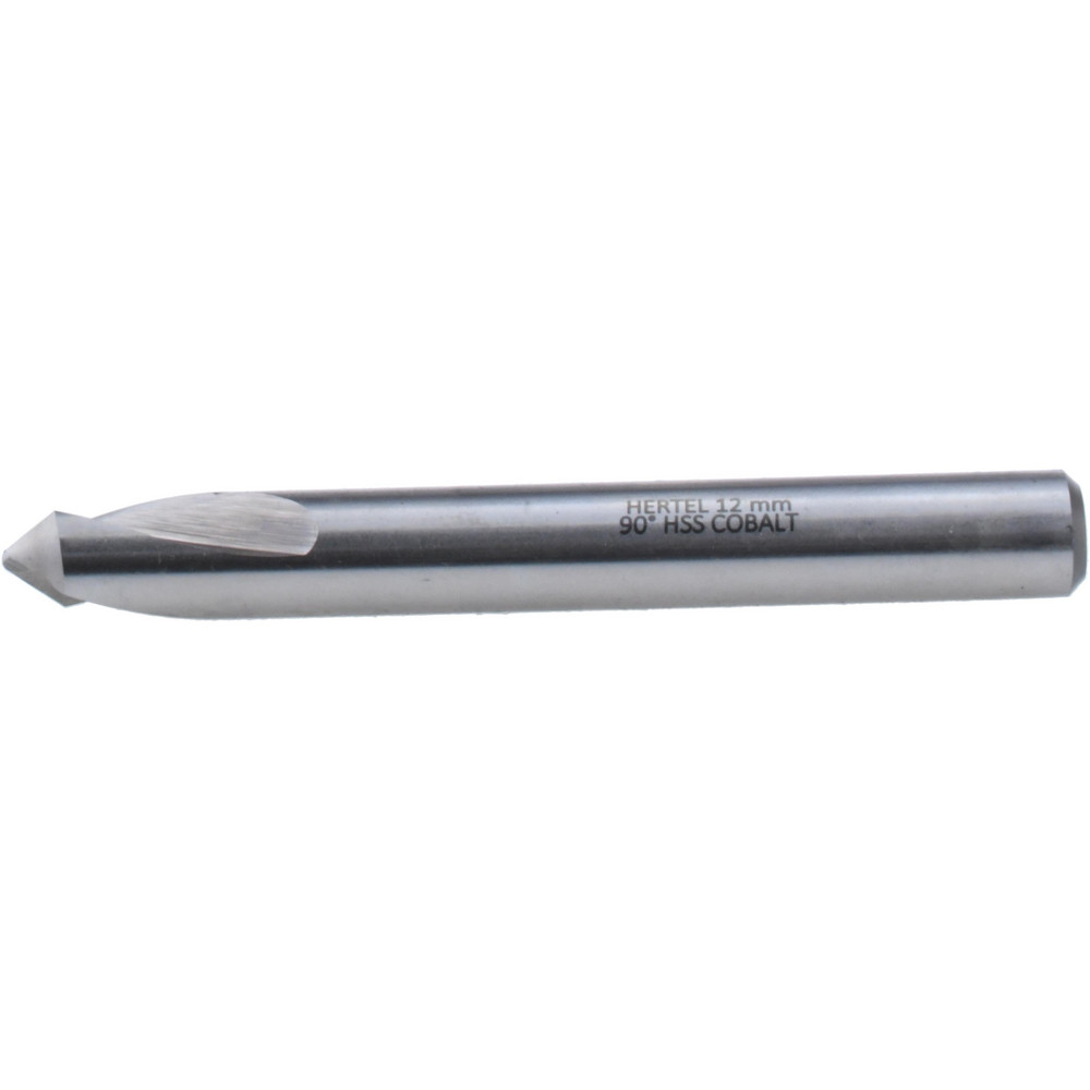 Hertel Spotting Drill: 12.00 mm Dia, 90 deg, Cobalt M-35 (HSS-E) - H-81195120000