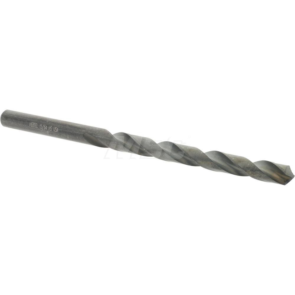 Hertel Combination Drill & Countersink: #2, 3/16" Body Dia, 118 deg, High-Speed Steel - H-81155L02050