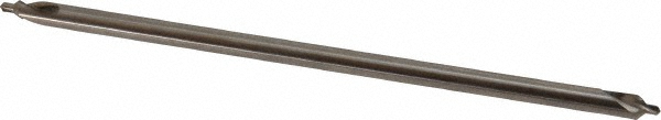 Hertel Combination Drill & Countersink: #2, 3/16" Body Dia, 118 deg, High-Speed Steel - H-81155L02050