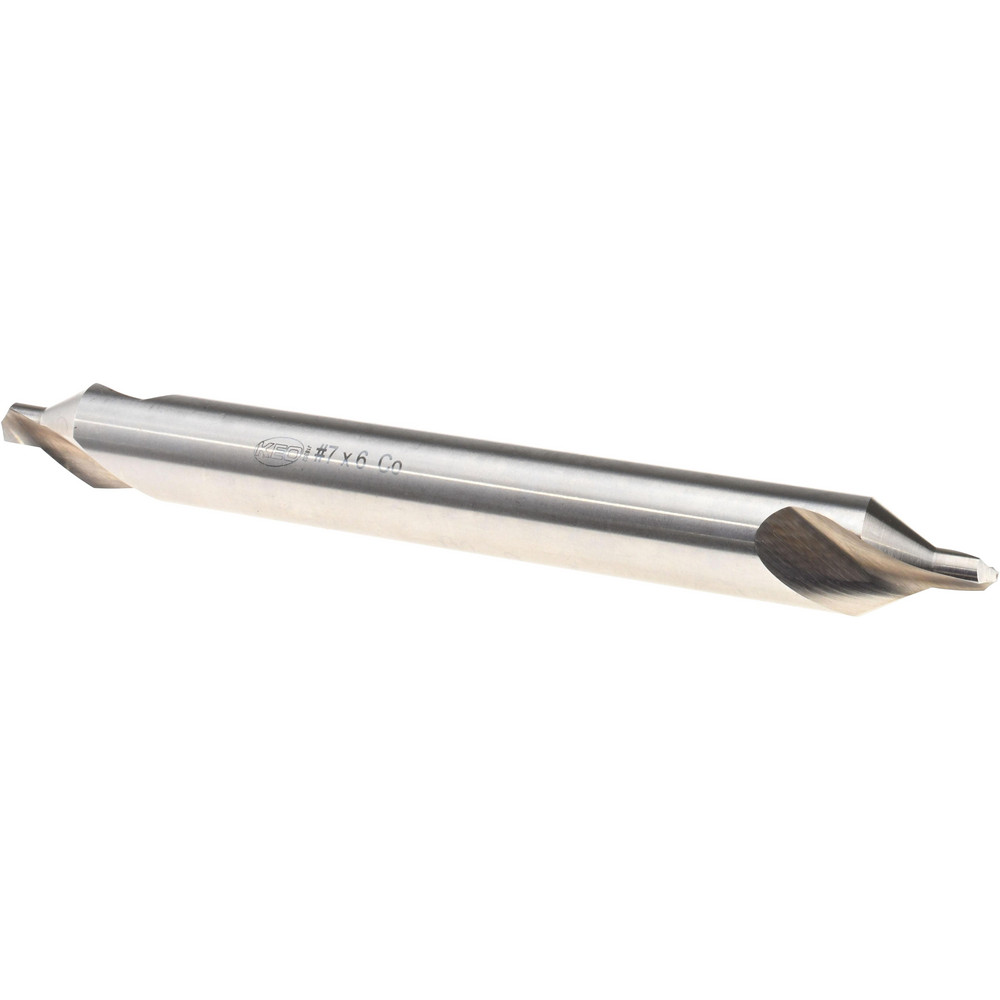 Value Collection Combination Drill & Countersink: #7, 5/8" Body Dia, High-Speed Steel - 156400007000006