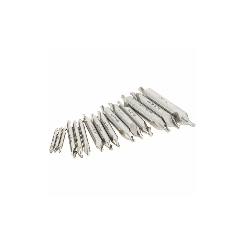 Magafor 15 Pc #1 to #5 High Speed Steel Combo Drill & Countersink Set - 81115000015