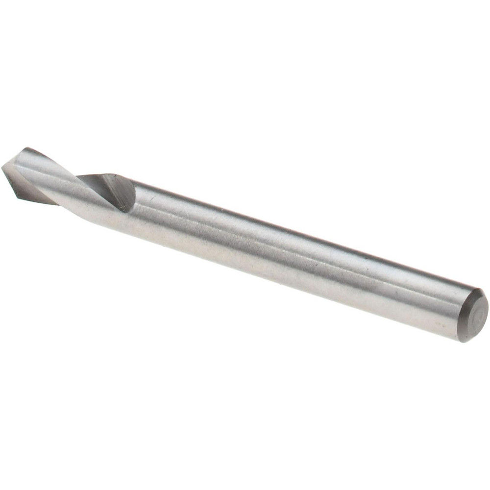 Magafor Spotting Drill: 1/8" Dia, 90 deg, 1-1/4" OAL, High-Speed Steel - 8119A031700