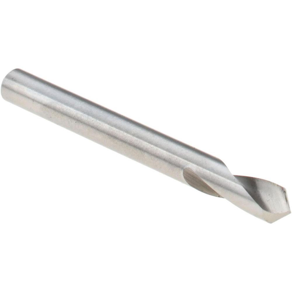 Magafor Spotting Drill: 1/8" Dia, 90 deg, 1-1/4" OAL, High-Speed Steel - 8119A031700