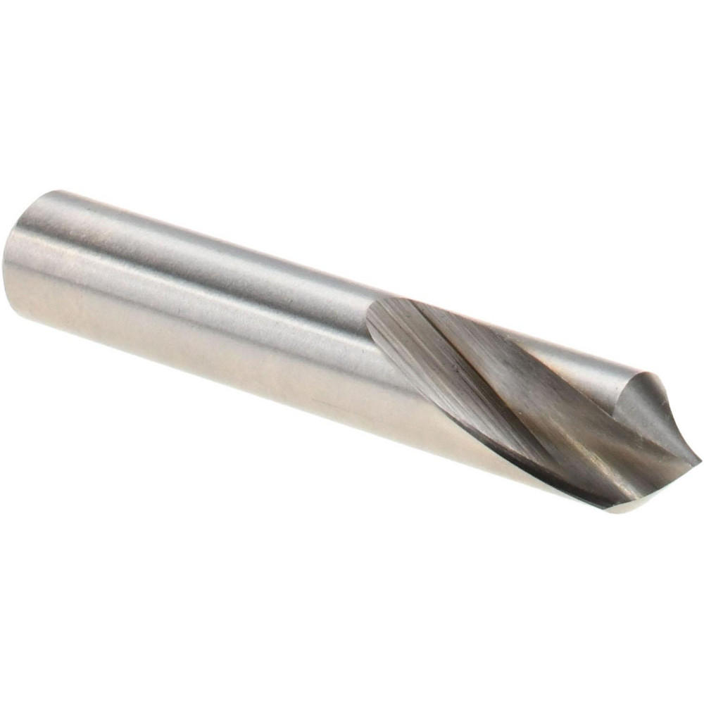 Magafor Spotting Drill: 1/8" Dia, 90 deg, 1-1/4" OAL, High-Speed Steel - 8119A031700