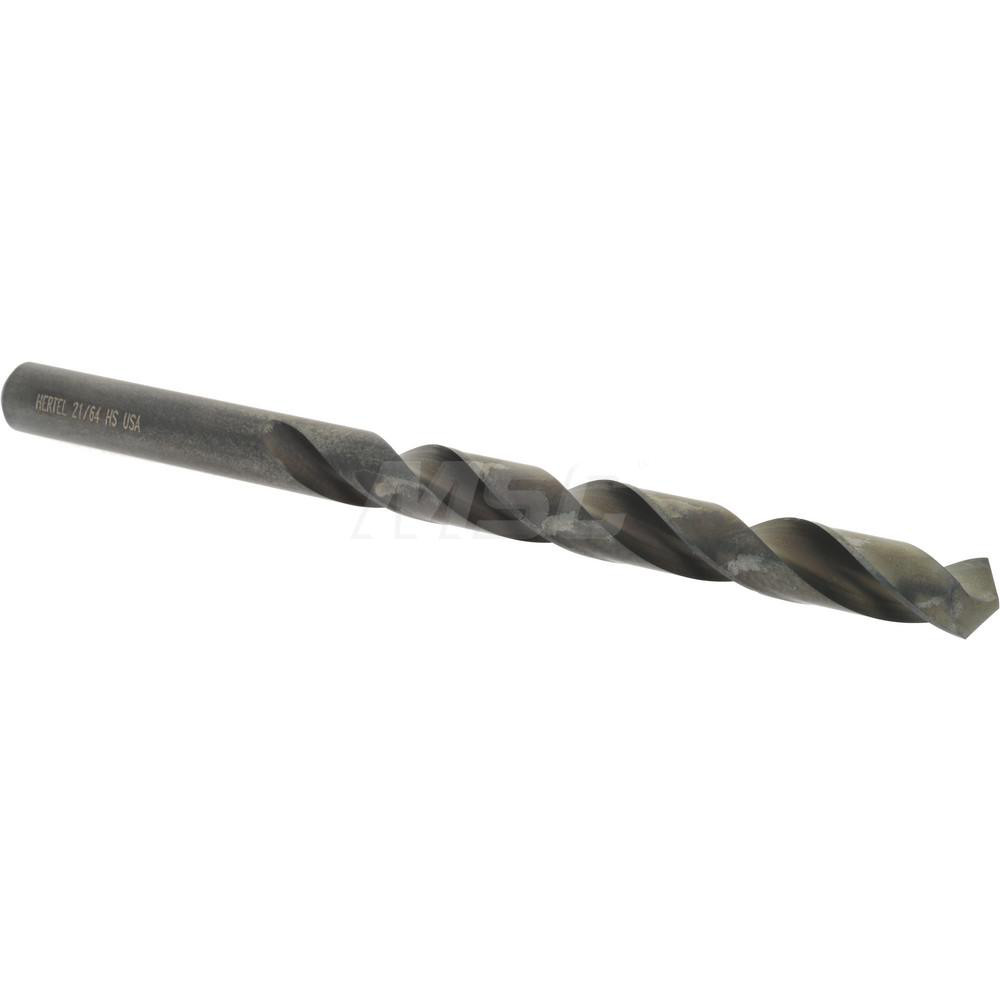 Hertel Combination Drill & Countersink: #2, 3/16" Body Dia, 118 deg, High-Speed Steel - H-81185020400