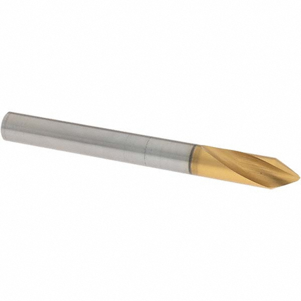 Kennametal Spotting Drill: 8.00 mm Dia, 118 deg, 27.4 mm OAL, Solid Carbide - 2963631