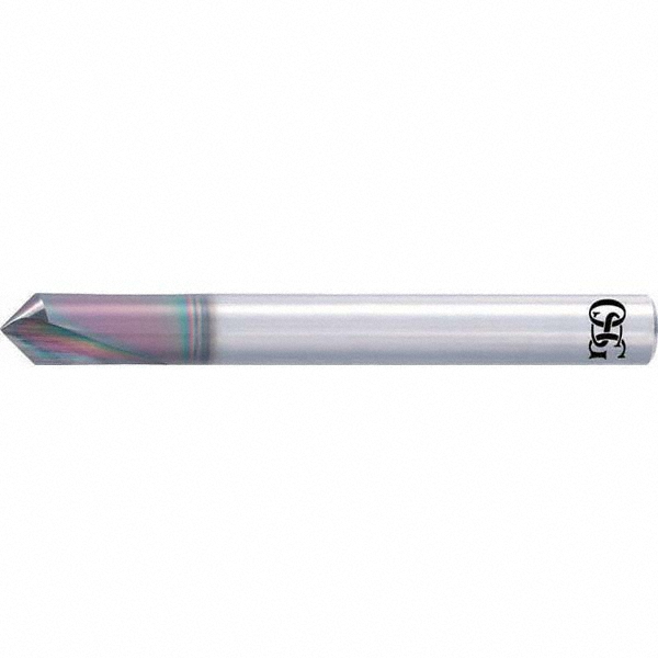 OSG Spotting Drill: 4.00 mm Dia, 120 deg, 54 mm OAL, Solid Carbide - 8688958