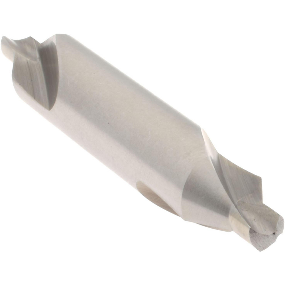 Hertel Combination Drill & Countersink: #5, 7/16" Body Dia, High-Speed Steel - 585U 5