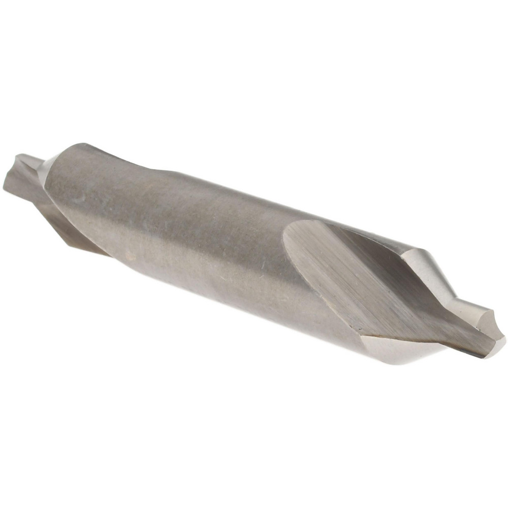 Hertel Combination Drill & Countersink: #5, 7/16" Body Dia, High-Speed Steel - 585U 5