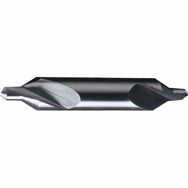 Chicago-Latrobe Combination Drill & Countersink: #1, 1/8" Body Dia, High-Speed Steel - 56701