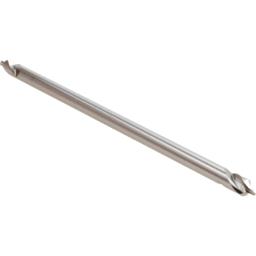 Hertel Combination Drill & Countersink: #1, 1/8" Body Dia, 118 deg, High-Speed Steel - H-81155L01030