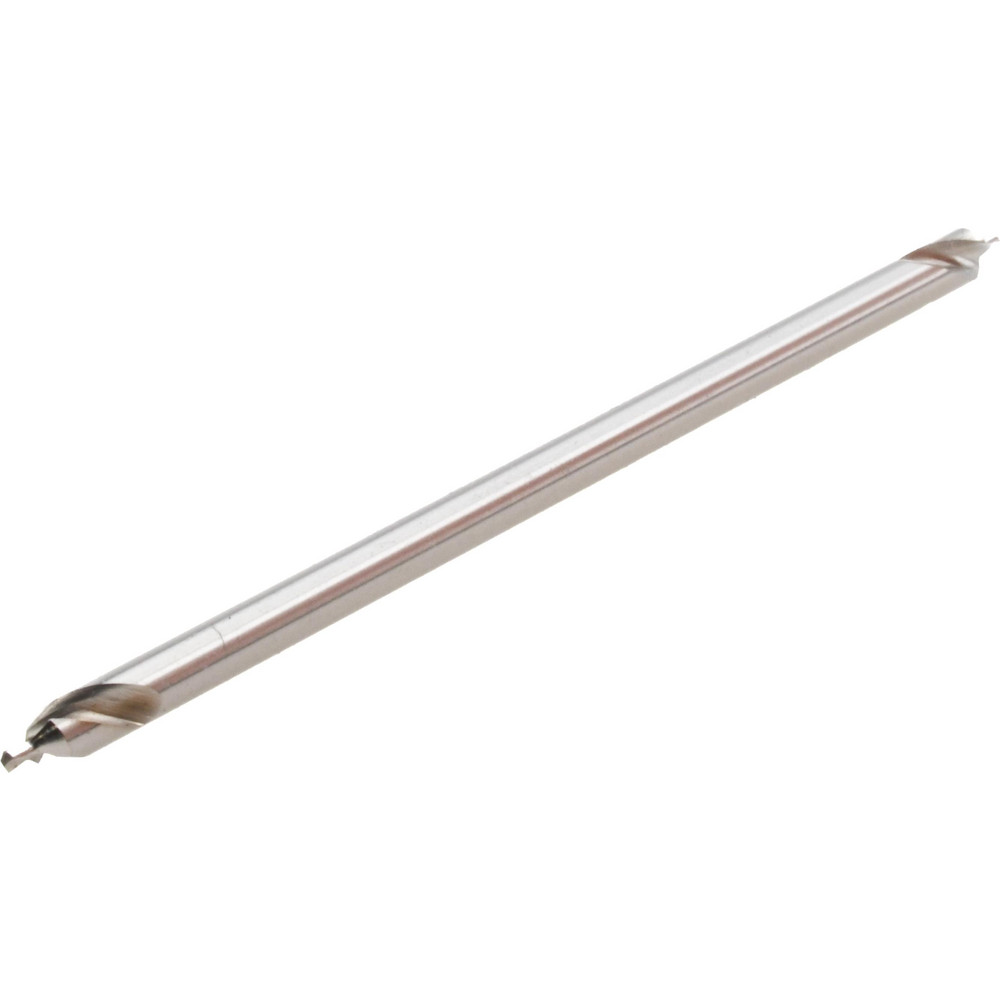 Hertel Combination Drill & Countersink: #1, 1/8" Body Dia, 118 deg, High-Speed Steel - H-81155L01030