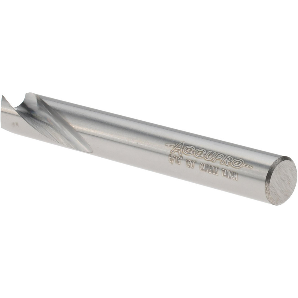 Accupro Spotting Drill: 5/16" Dia, 120 deg, 2-1/2" OAL, Solid Carbide - 89698930
