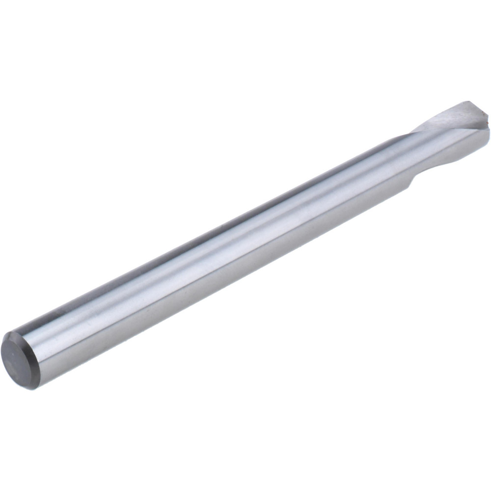 Hertel Spotting Drill: 1/2" Dia, 90 deg, 6" OAL, High-Speed Steel - H-8119C127006