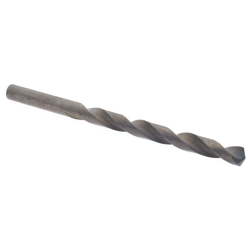 Hertel Spotting Drill: 1/2" Dia, 90 deg, 6" OAL, High-Speed Steel - H-8119C127006