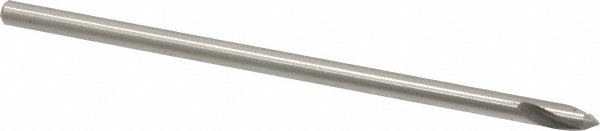 Walter-Titex Spotting Drill: 5.00 mm Dia, 90 deg, 120 mm OAL, High-Speed Steel - 5153691