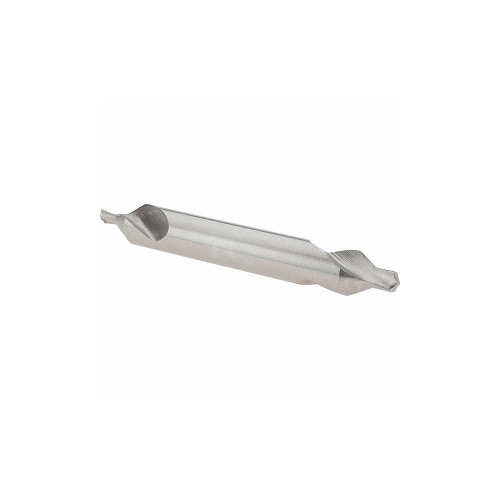 Value Collection Combination Drill & Countersink: #3, 1/4" Body Dia, 60 deg, High-Speed Steel - -22269-3