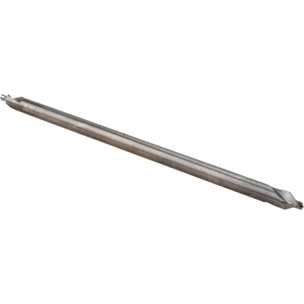 Value Collection Combination Drill & Countersink: #3, 1/4" Body Dia, 60 deg, High-Speed Steel - -22269-3