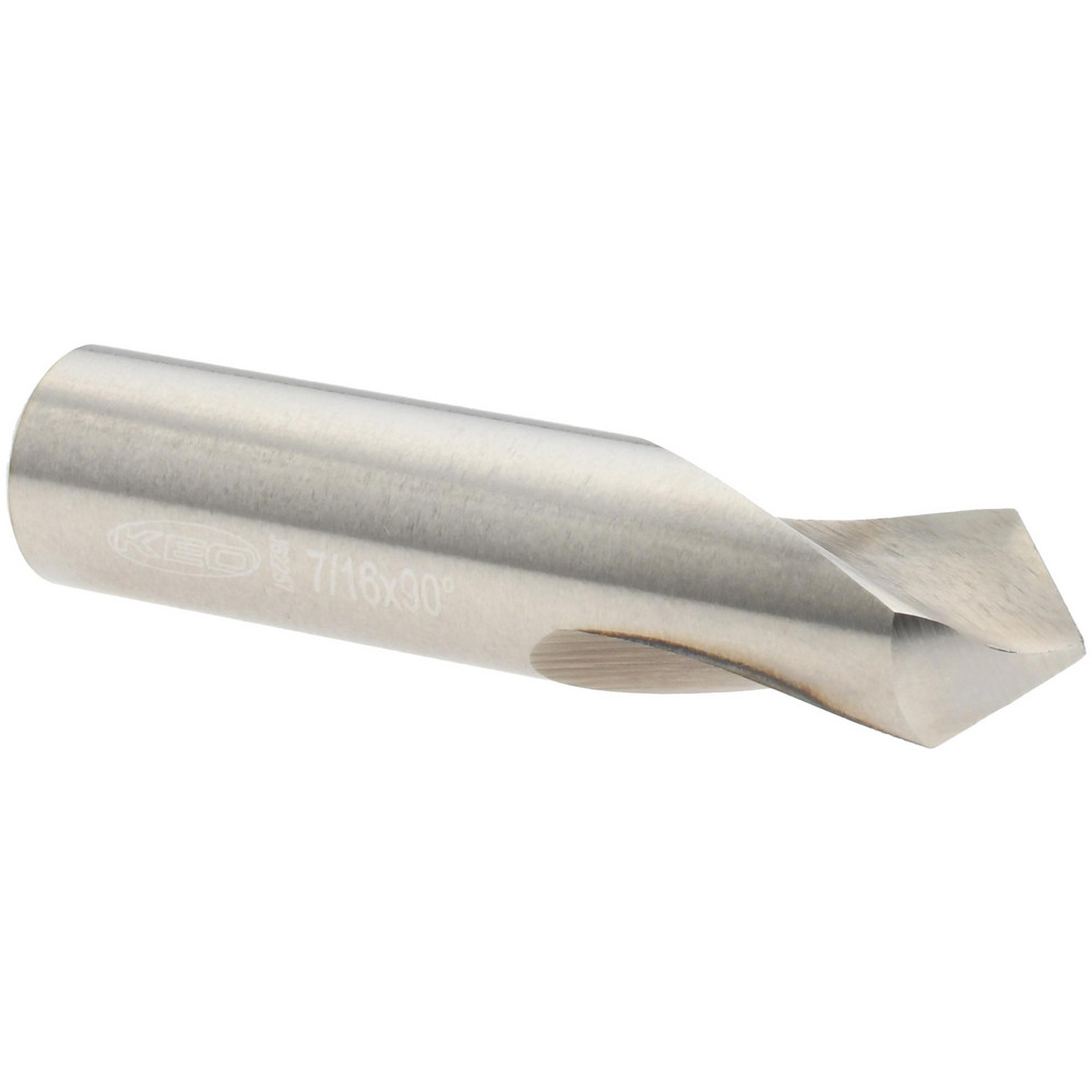 Link Industries Spotting Drill: 7/16" Dia, 90 deg, 2" OAL, High-Speed Steel - 63-L2-421