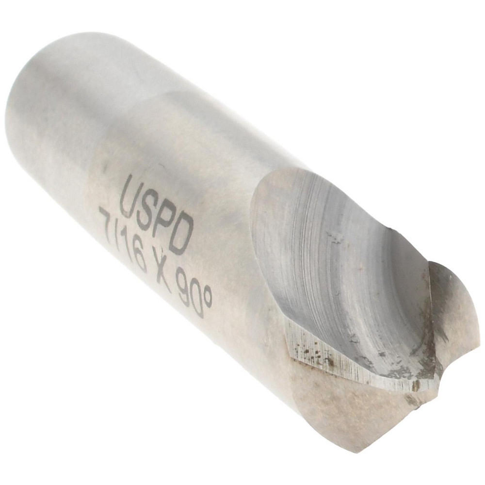 Link Industries Spotting Drill: 7/16" Dia, 90 deg, 2" OAL, High-Speed Steel - 63-L2-421
