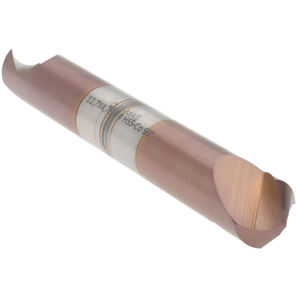 Magafor Spotting Drill: 1/2" Dia, 90 deg, 4" OAL, Cobalt M-35 (HSS-E) - 80091904000