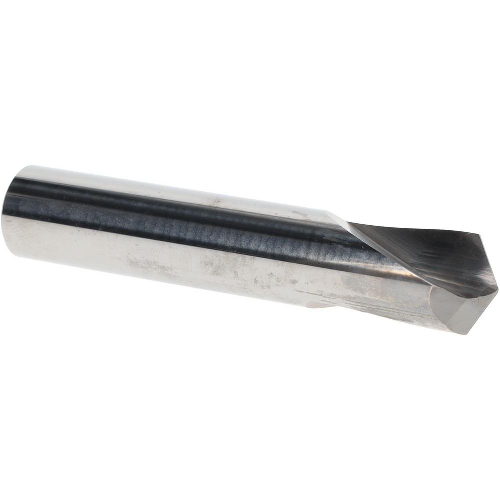Magafor Spotting Drill: 1/2" Dia, 120 deg, 2-3/4" OAL, Solid Carbide - 88819612700