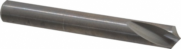 Magafor Spotting Drill: 1/2" Dia, 120 deg, 2-3/4" OAL, Solid Carbide - 88819612700