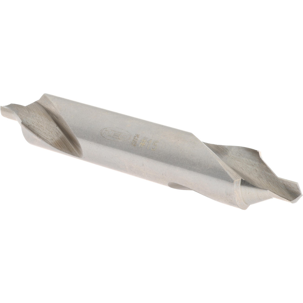 Value Collection Combination Drill & Countersink: #17, 5/8" Body Dia, 118 deg, High-Speed Steel - 157400017000000