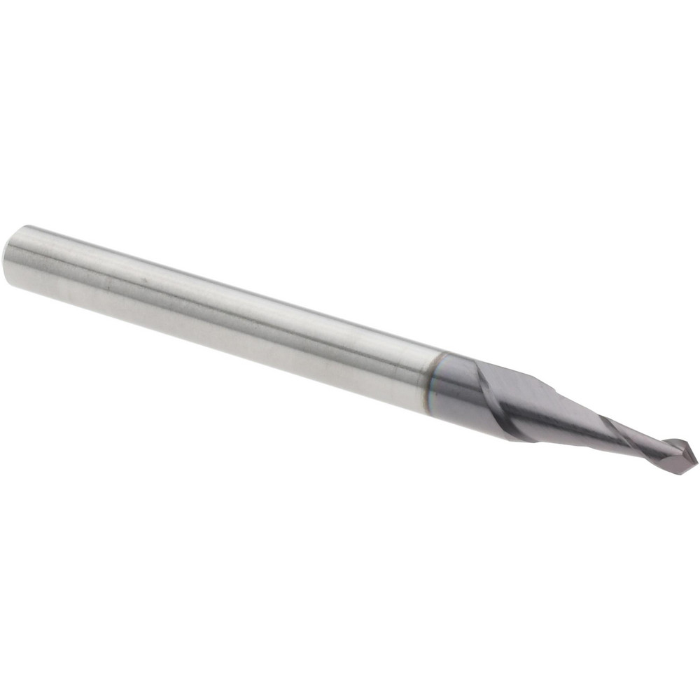 Harvey Tool Spotting Drill: 0.0150" Dia, 90 deg, 1.5000" OAL, Solid Carbide - 11415-C8