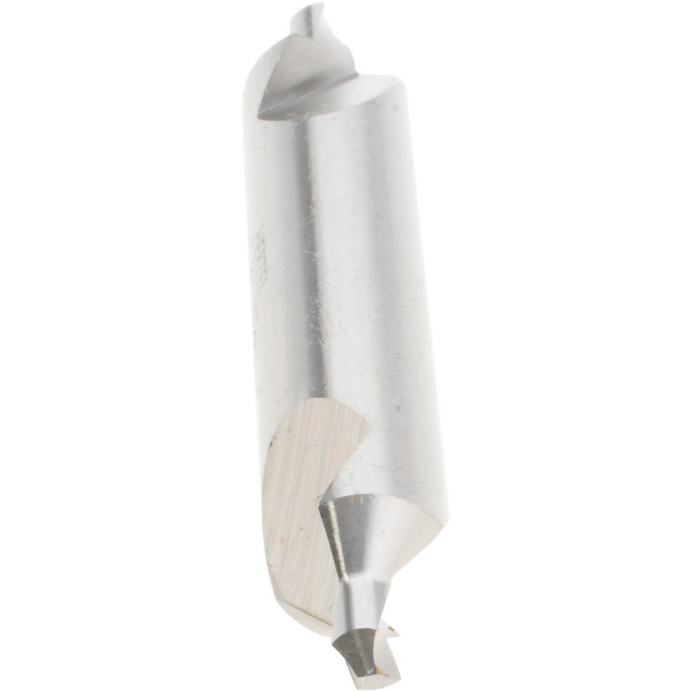Hertel Combination Drill & Countersink: #5, 7/16" Body Dia, 118 deg, High-Speed Steel - H-81154050000