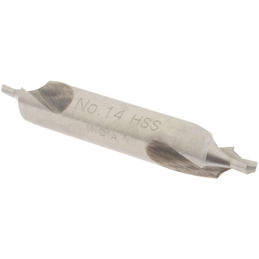 Keo Combination Drill & Countersink: #14, 5/16" Body Dia, 118 deg, Cobalt - 906-000-231