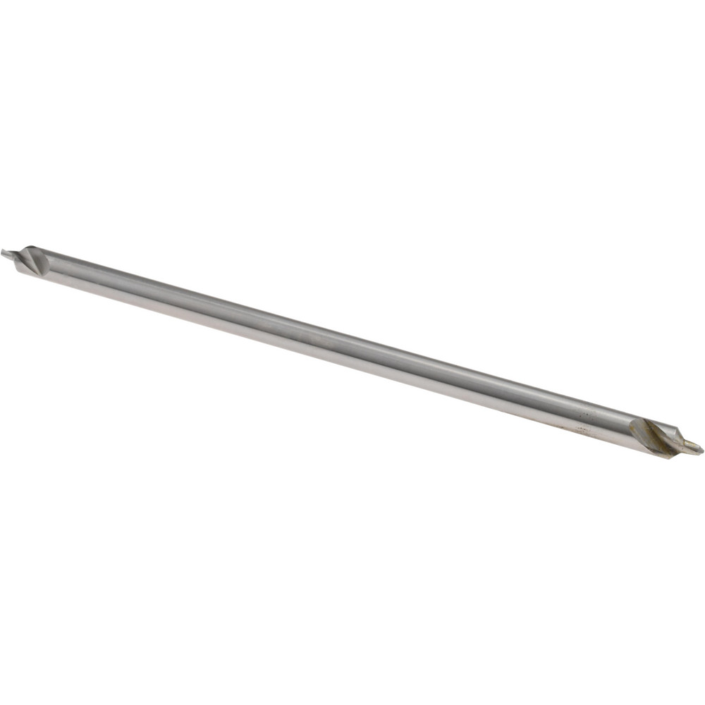 Hertel Combination Drill & Countersink: #3, 1/4" Body Dia, 118 deg, High-Speed Steel - H-81155L03060