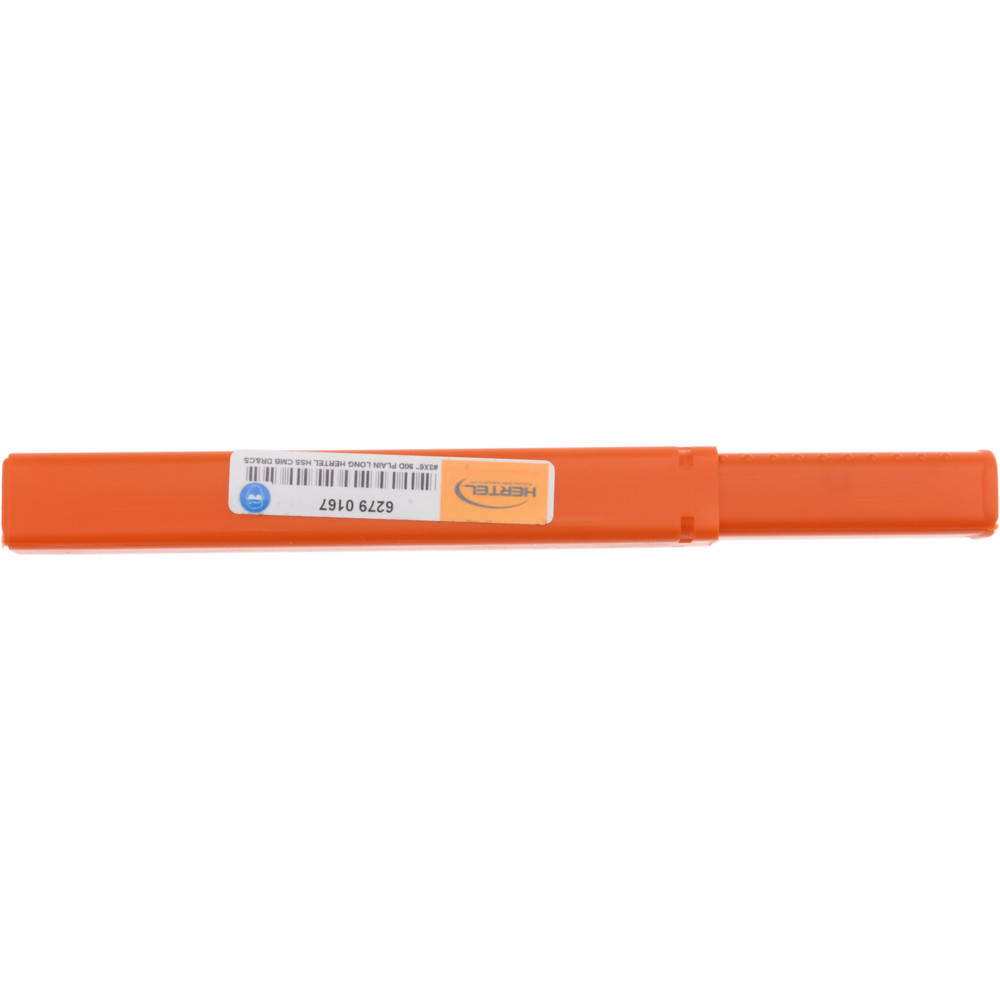 Hertel Combination Drill & Countersink: #3, 1/4" Body Dia, 118 deg, High-Speed Steel - H-81155L03060