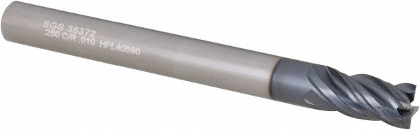 Big Kaiser Spotting Drill: 5.00 mm Dia, 90 deg, 50 mm OAL, Solid Carbide - 40.50810.0050