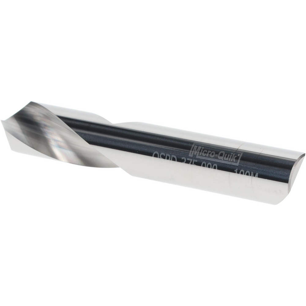 Harvey Tool Spotting Drill: 3/8" Dia, 90 deg, 2-1/2" OAL, Solid Carbide - 37524