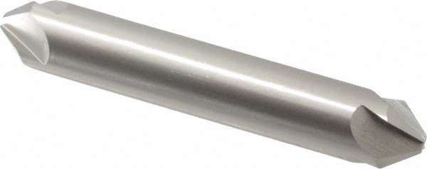 Hertel Countersink: 1/2" Head Dia, 82.00 deg Included Angle, 4 Flute, High-Speed Steel, Right Hand Cut - GX89335574