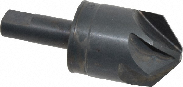 M.A. Ford® Countersink: 1-1/4" Head Dia, 100.00 deg Included Angle, 6 Flute, High-Speed Steel, Right Hand Cut - 79125004
